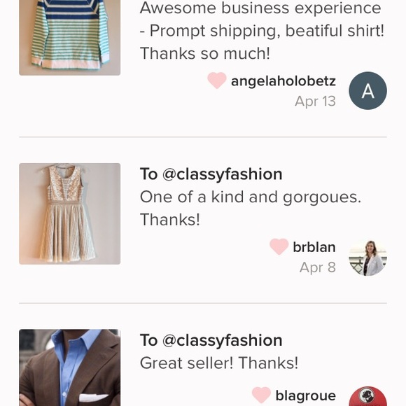 Poshmark Classy Fashion Womens Clothing Bags Tops - Picture 9 of 11